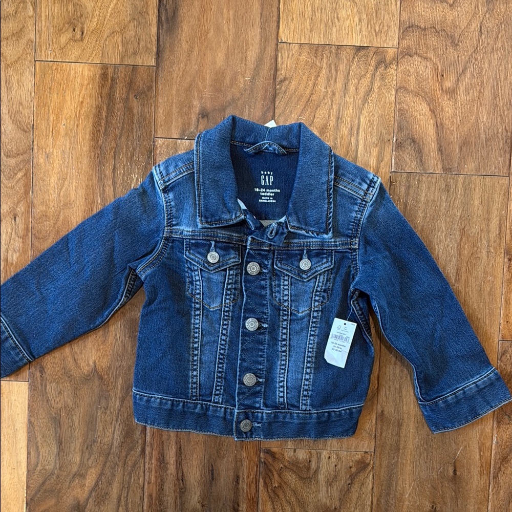Baby GAP Blue Jean Jacket Classic Denim Style